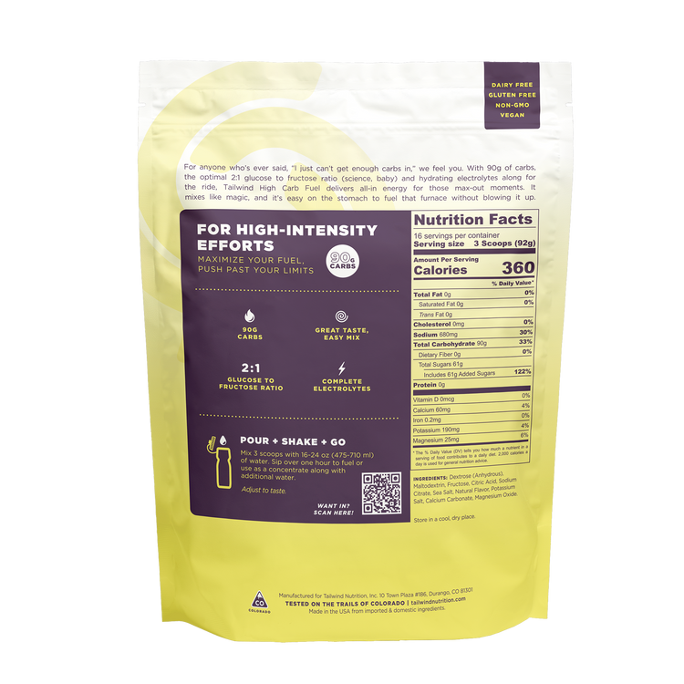 Limonade 90g de glucides